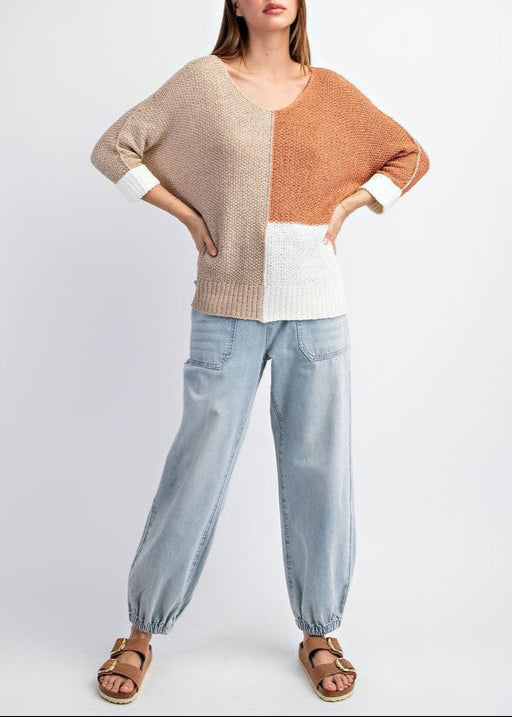 Color Block #1 Sweater