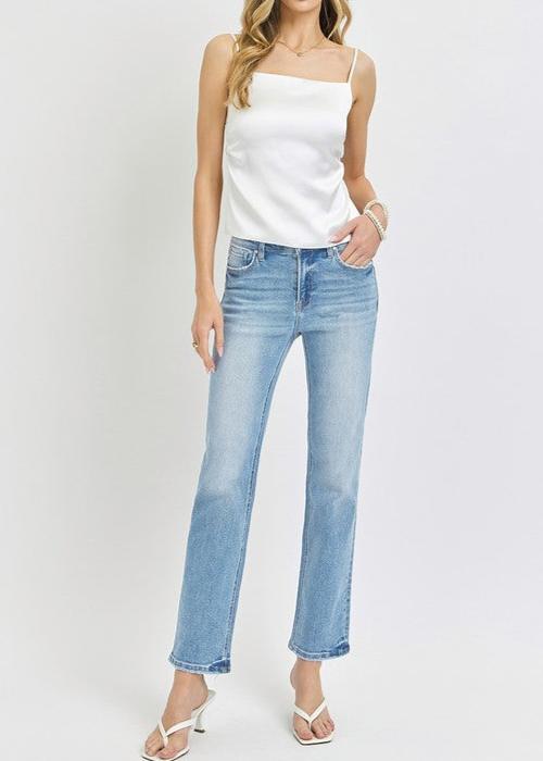 MD Ankle Straight Relaxed Jeans