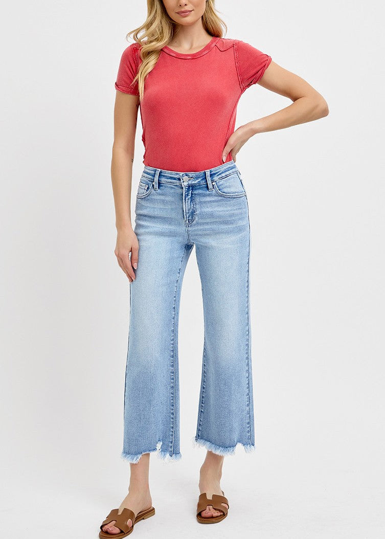 MR Crop Straight Jean