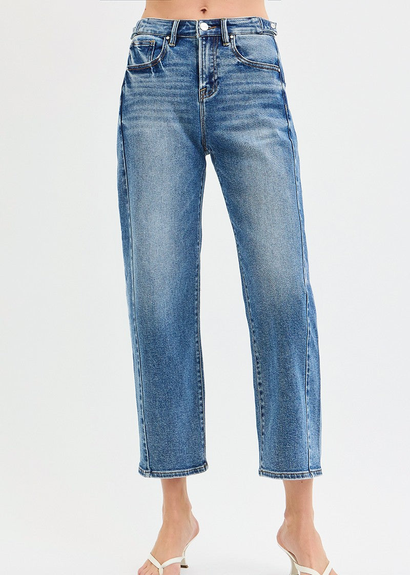 HR Crop Barrel Adjustable Waist