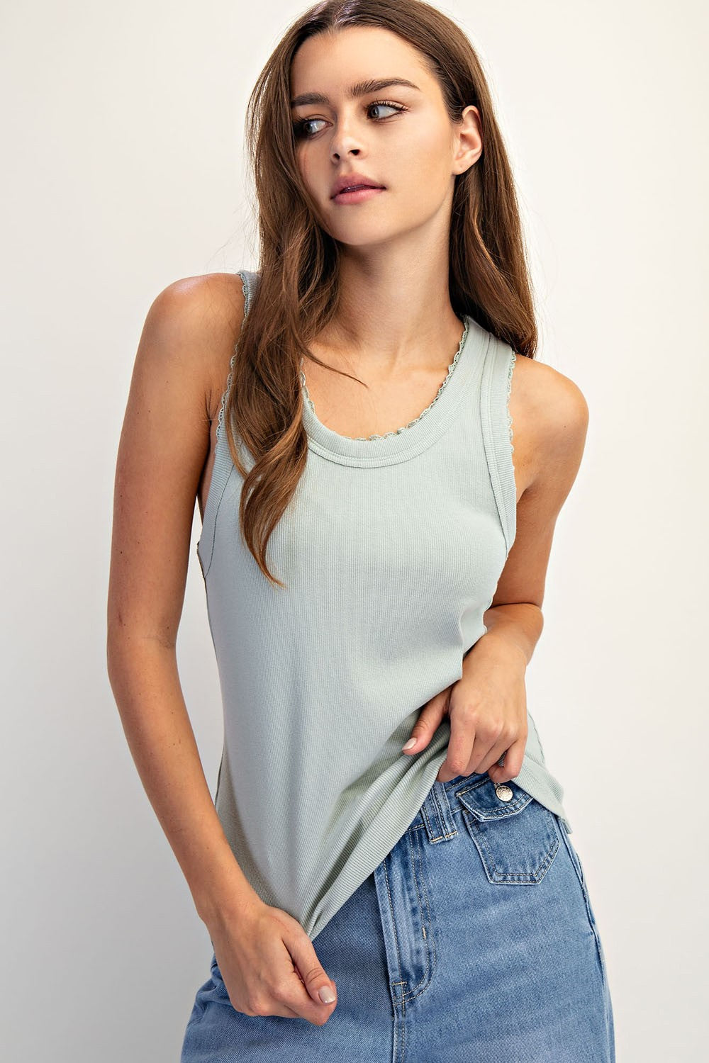 Ribbed Knit Tank