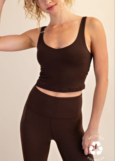 V Neck Yoga Top