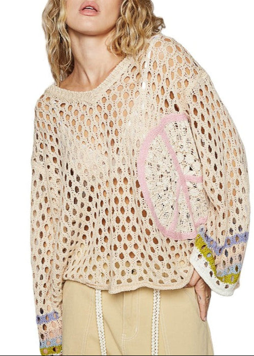 Peace On The Side Sweater