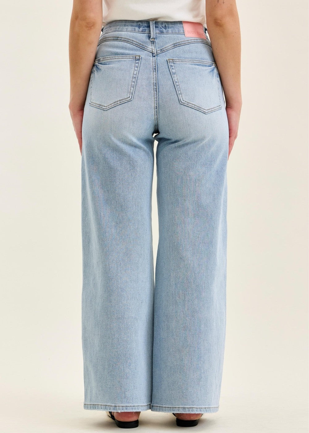 HW Retro Wide Leg Jeans