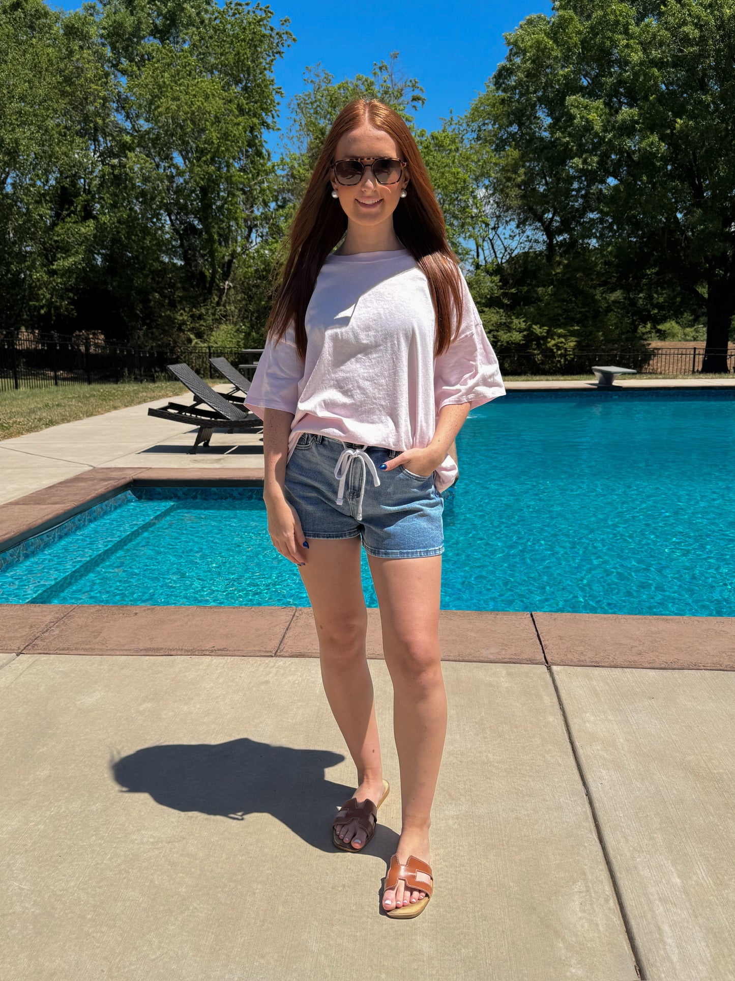 Oversized Washed Tee