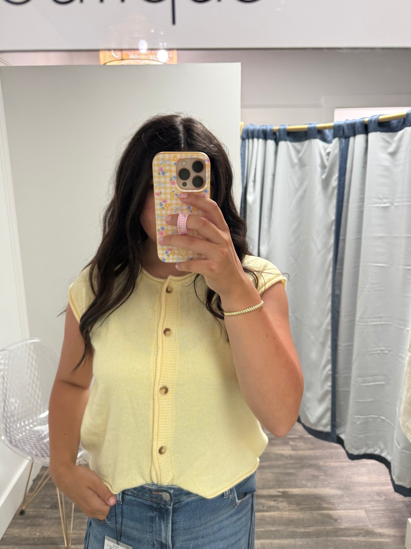 Round Neck Knit Vest