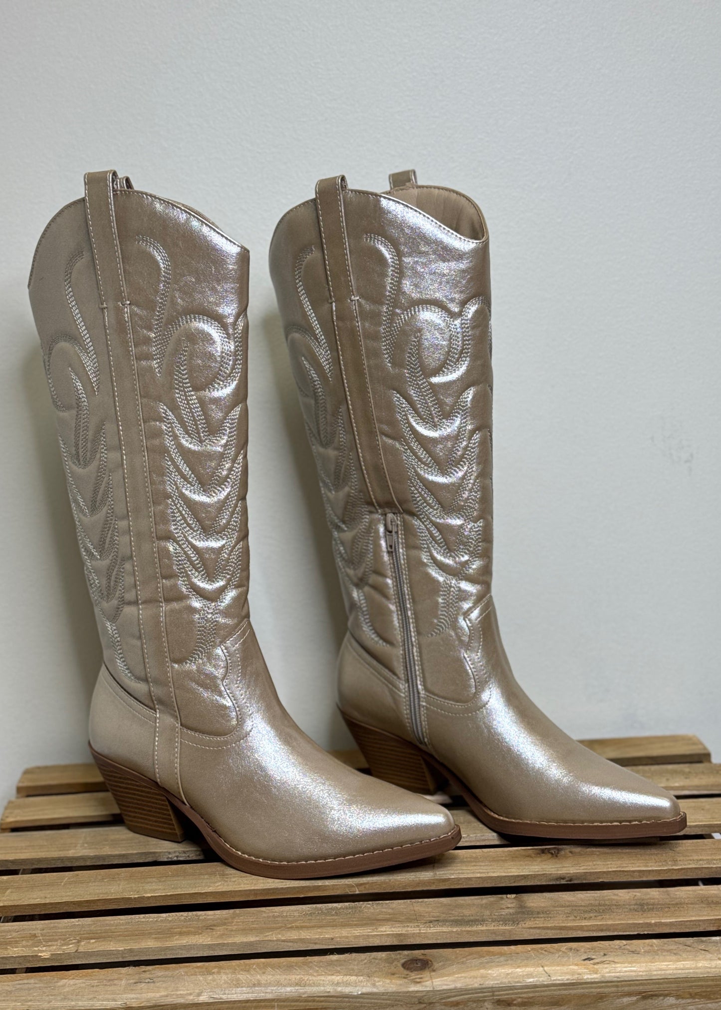 Dixie Platino Boots