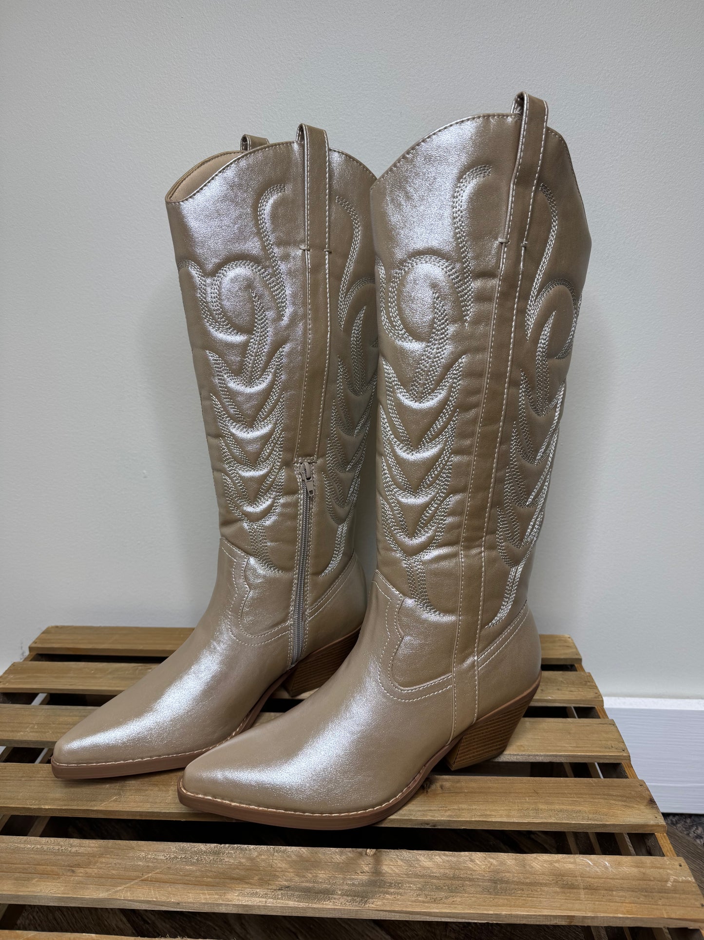 Dixie Platino Boots
