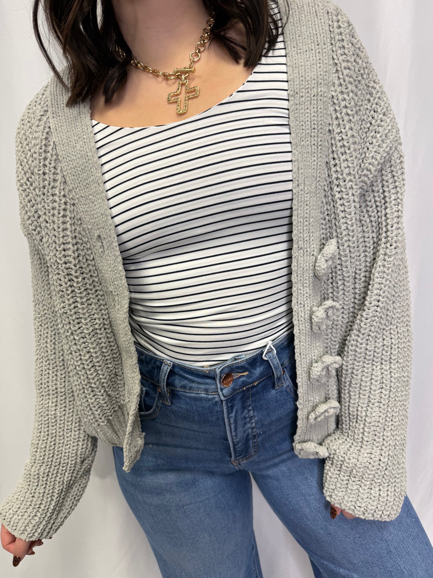 Ultra Soft Lined Striped Tank