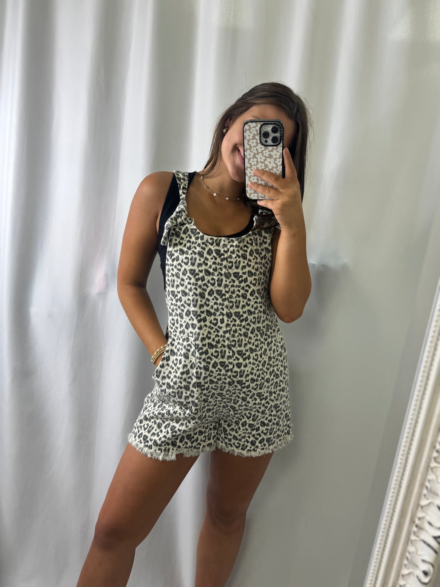 Leopard Romper