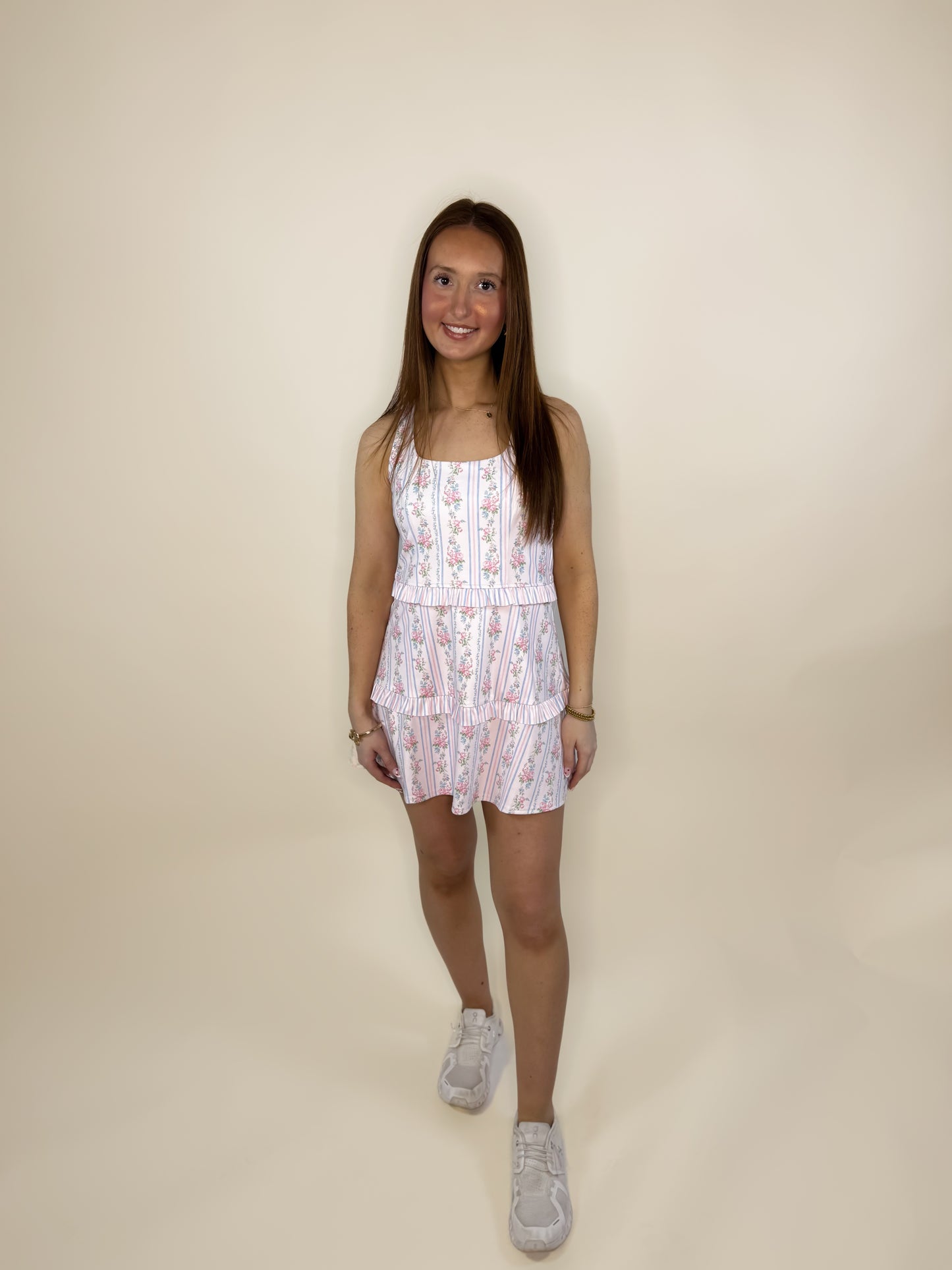 Active Dressy Romper With Cross