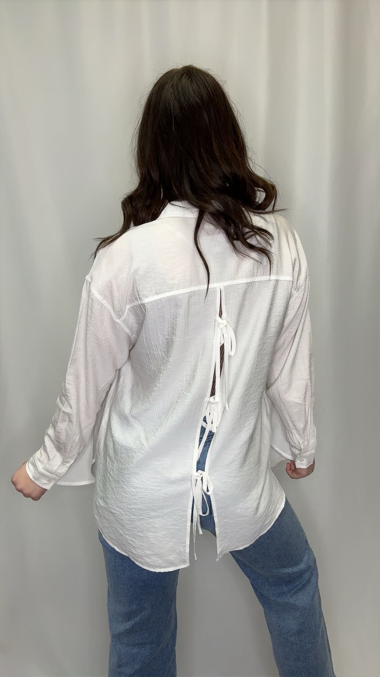 Texture & Bows Top
