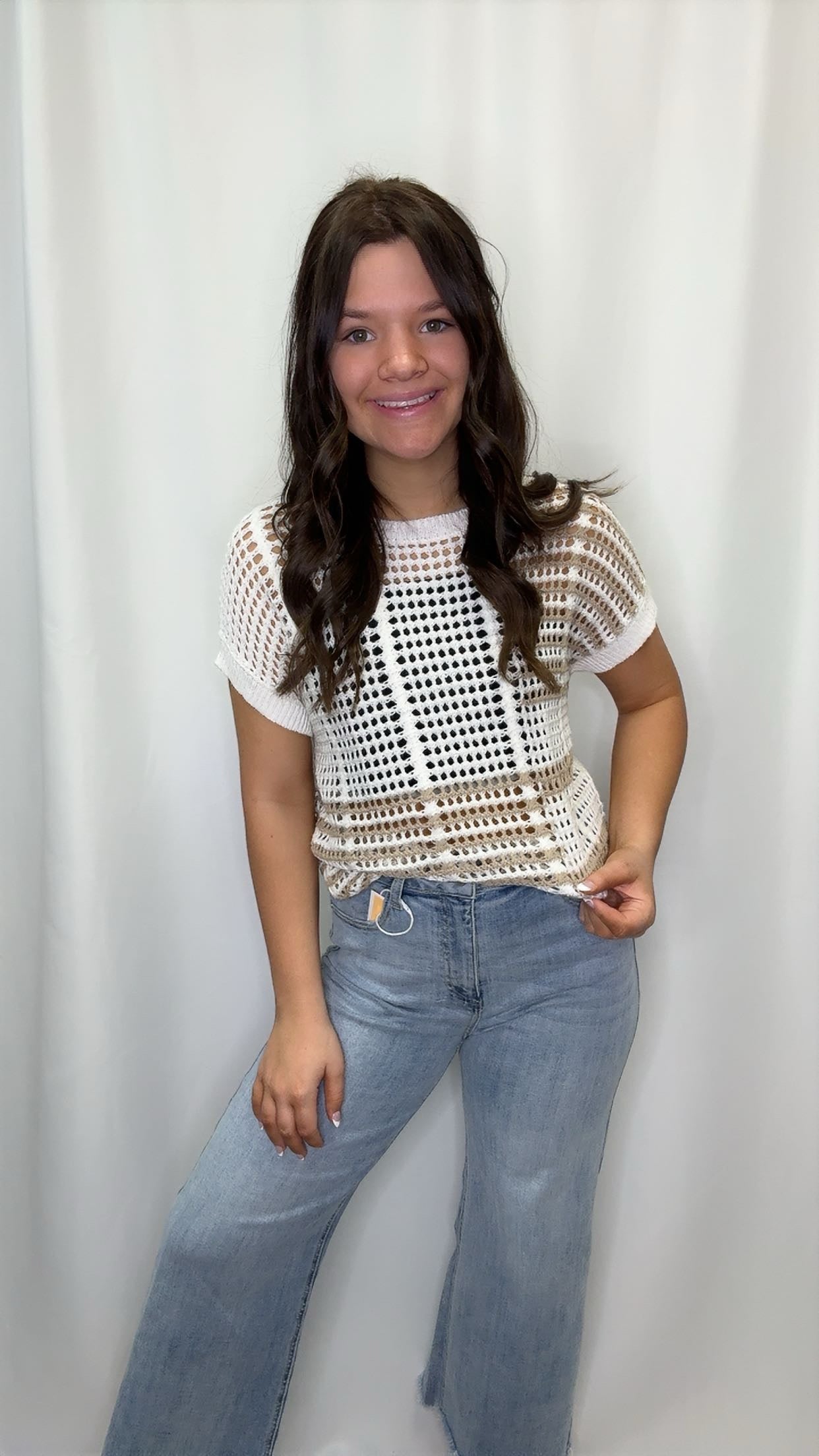 Should We Talk Crochet Top