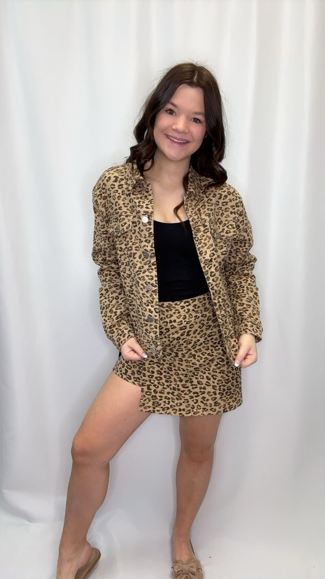 Leopard Oversized Jacket