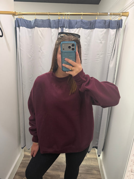 Cozy Days Mock Neck Pullover