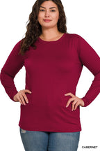 Long Sleeve Round Neck Tee