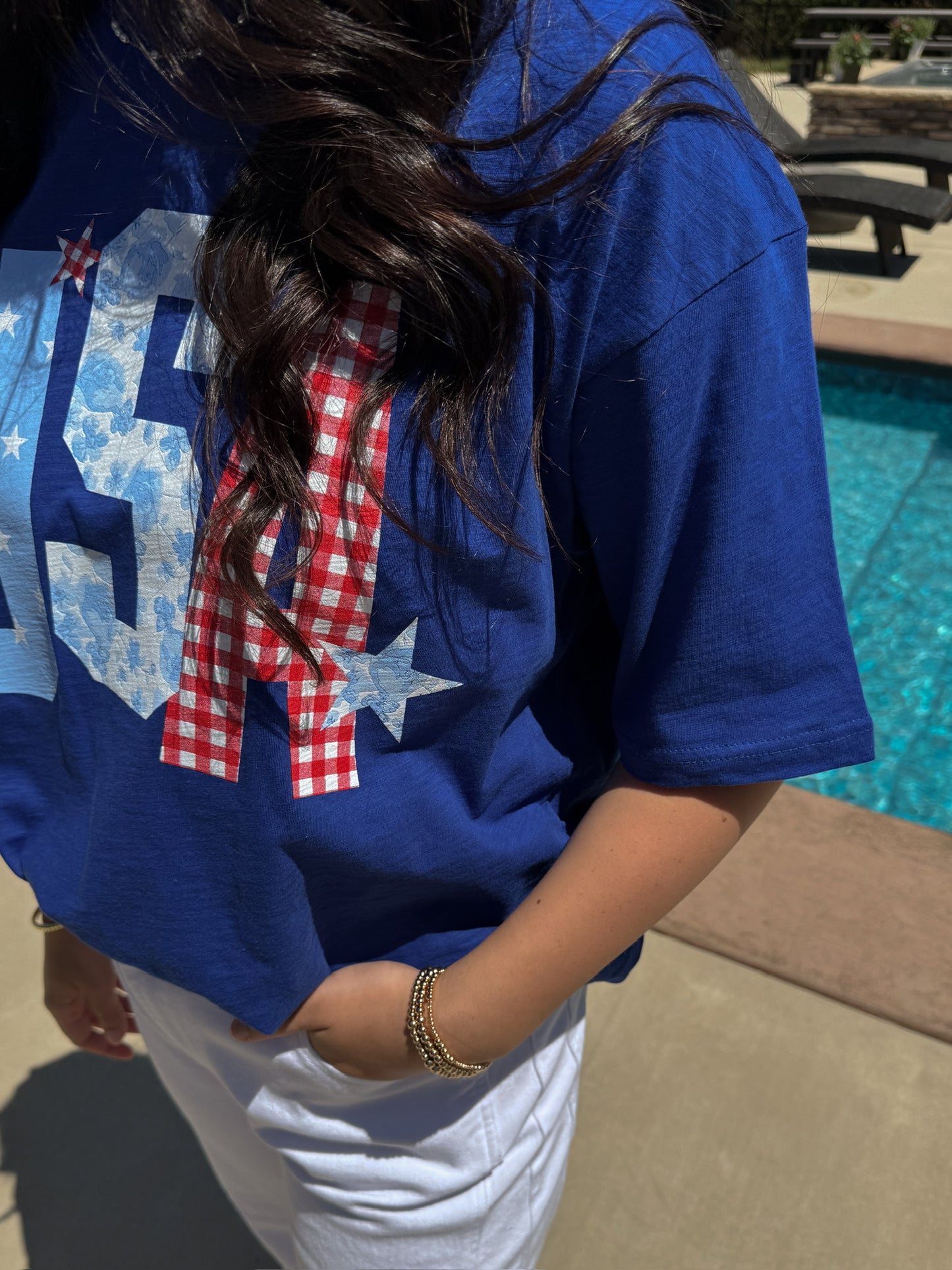 USA Oversized Tee