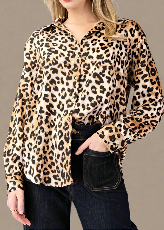 Leopard Printed Top
