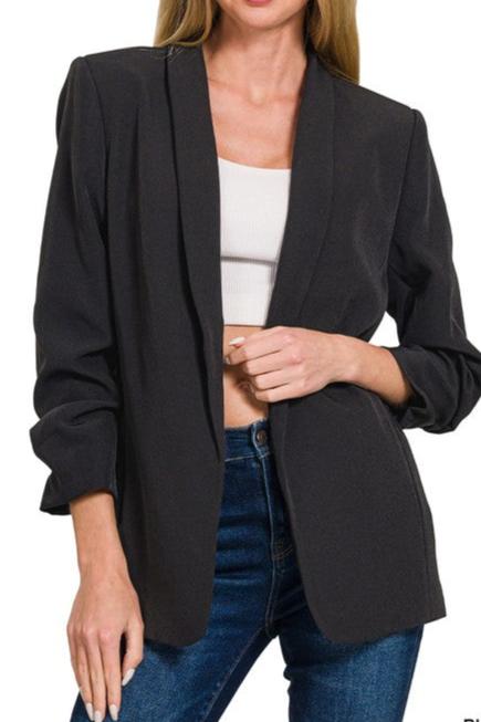 3/4 Sleeve Classic Blazer