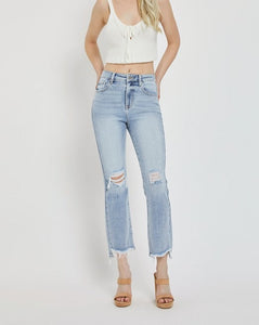 HR Cropped Flare Jeans