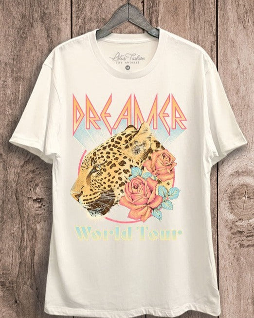 Dreamer World Rock & Roll Graphic Tee