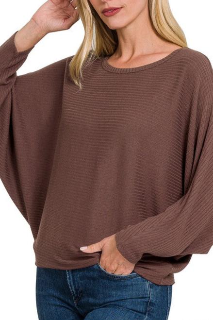 Batwing Boat Wing Sweater