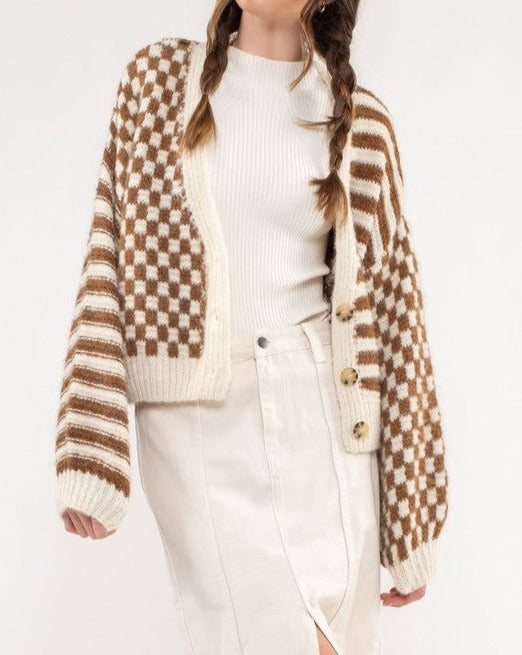 Stripes & Checker Sweater