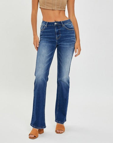Mid Rise Relaxed BootcutJeans