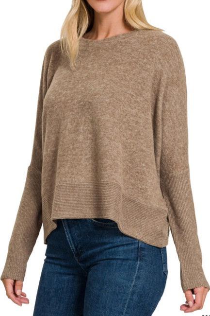 Brushed Dolman Sweater