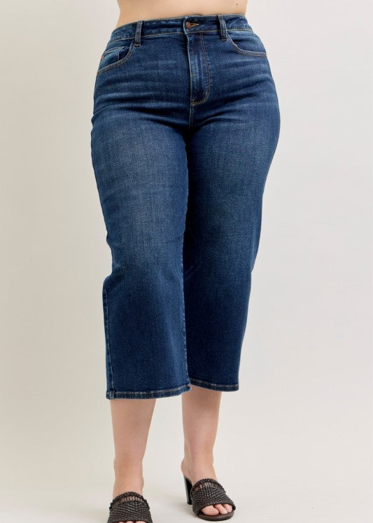 HW Ankle Wide Jeans