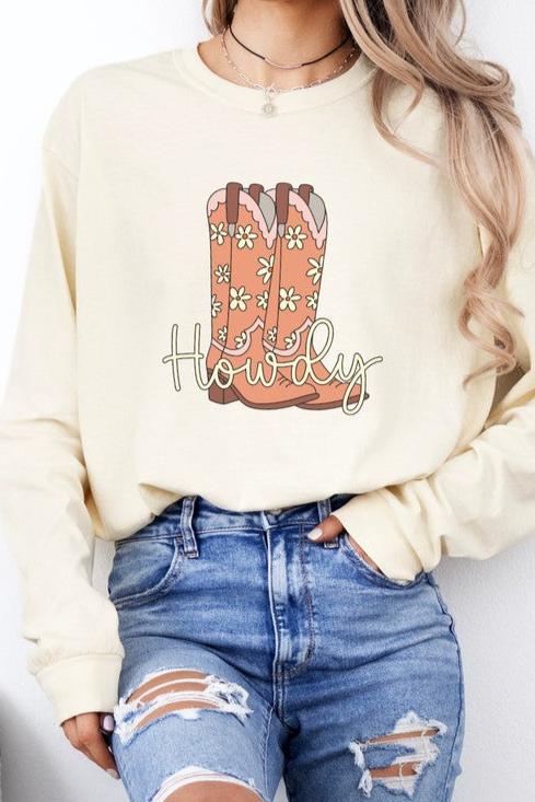 Howdy Boot Tee