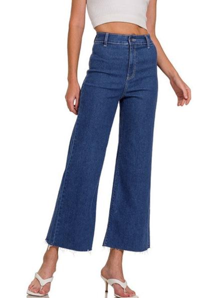 HR Wide Leg Straight Denim