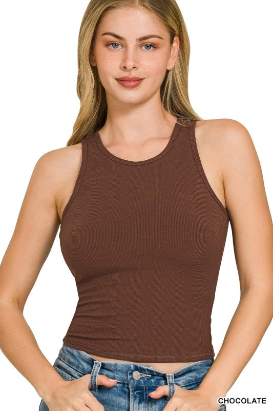 Racer Back Rib Tank