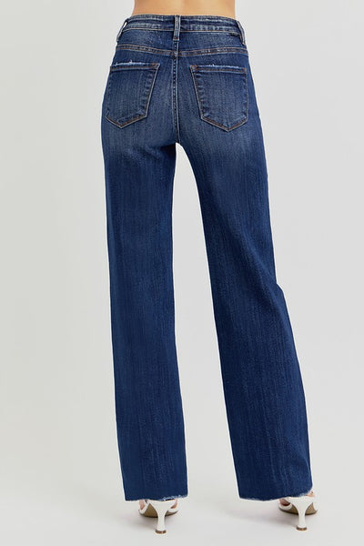 Tummy Control HR Straight Jeans