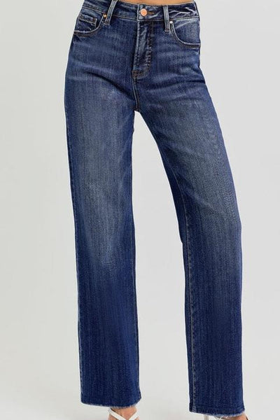 Tummy Control HR Straight Jeans