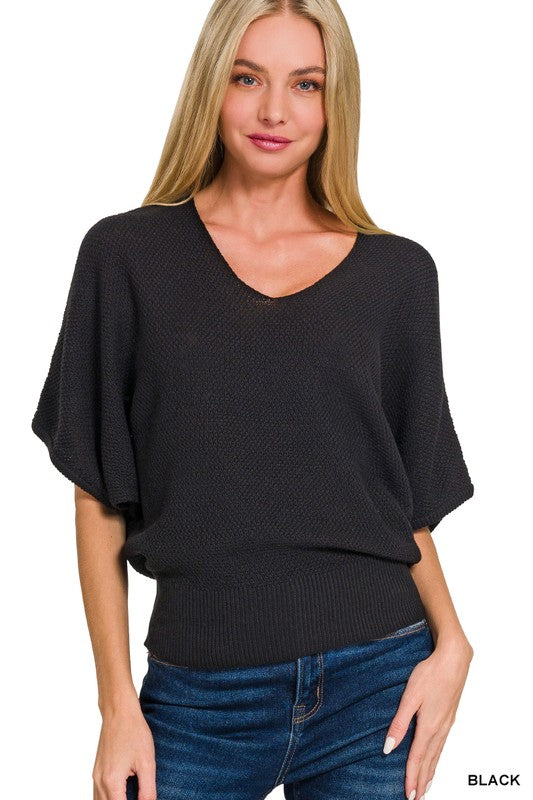 Hannah Dolman Sleeve Sweater