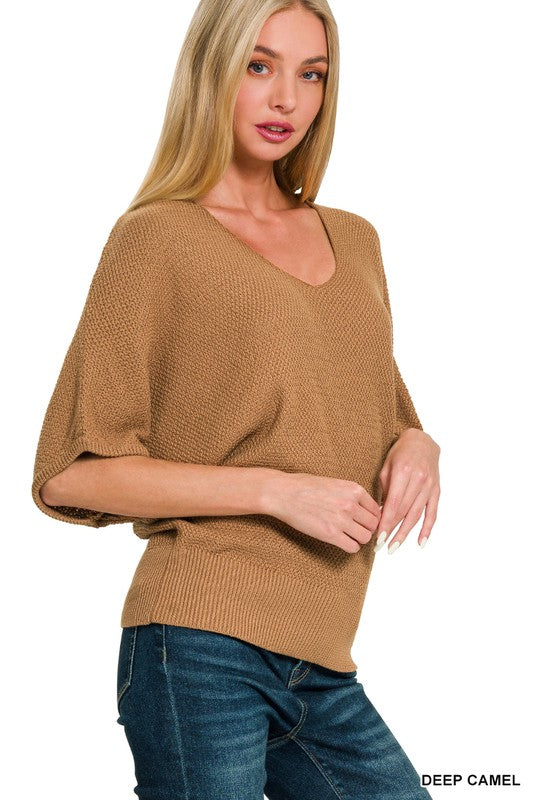 Hannah Dolman Sleeve Sweater