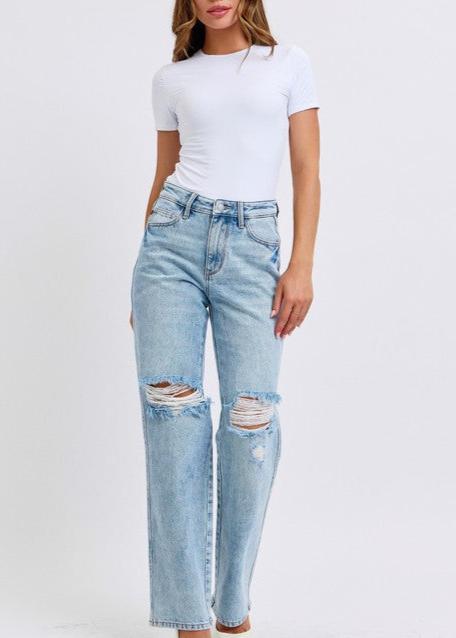 HW Rigid Magic Destroy 90's Jeans
