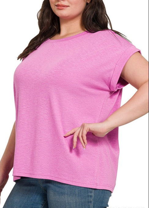 Rolled Sleeve Tee