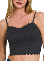 Lace Bralette w/Pads