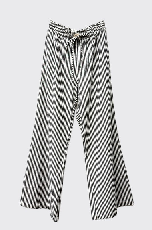 Striped Wide Leg Pants