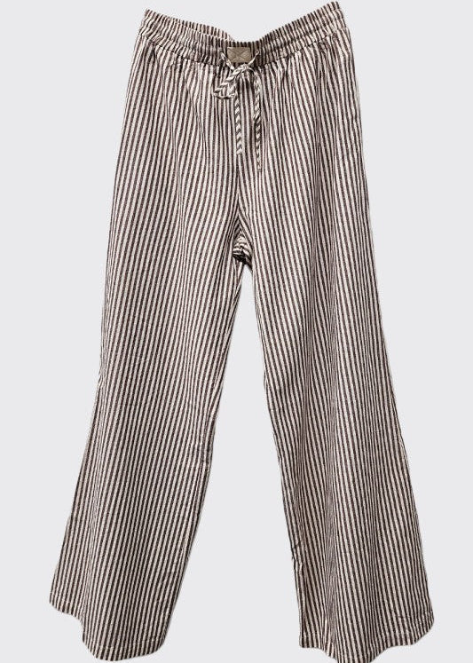 Striped Wide Leg Pants