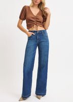 TC MR Wide Press Jeans