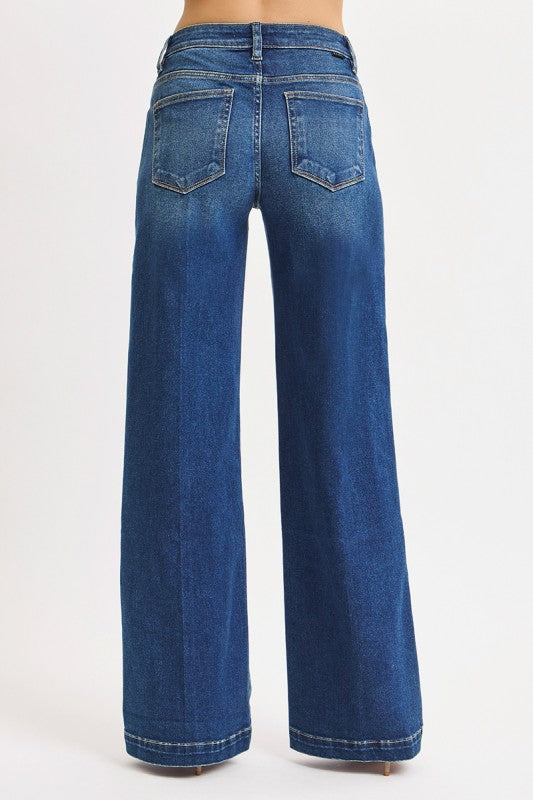 TC MR Wide Press Jeans