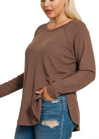 Waffle Long Sleeve Top