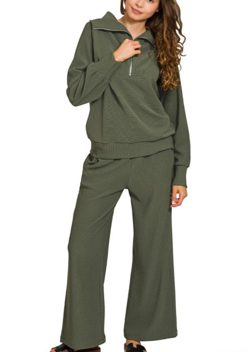 Brunch Time Ribbed Set