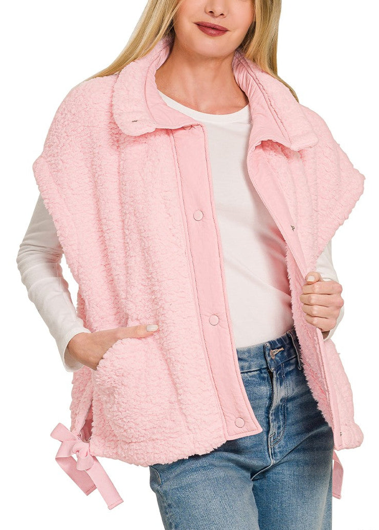 Oversized Faux Fur Vest