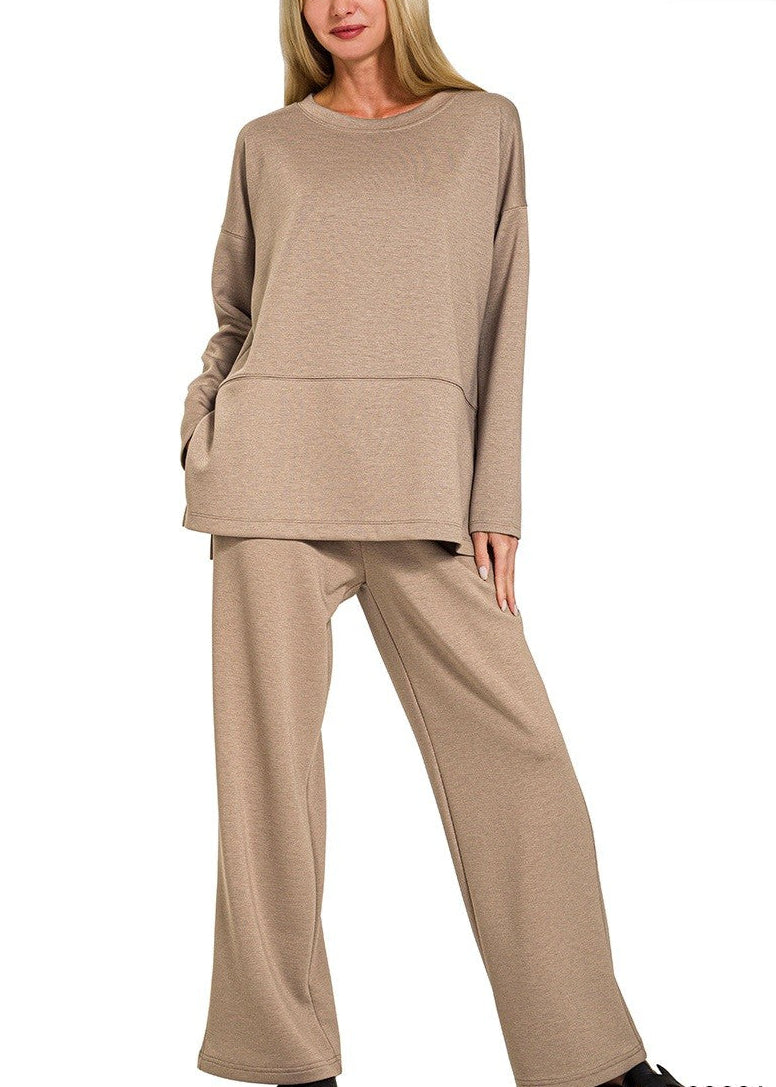 Scuba Top & Pants Set