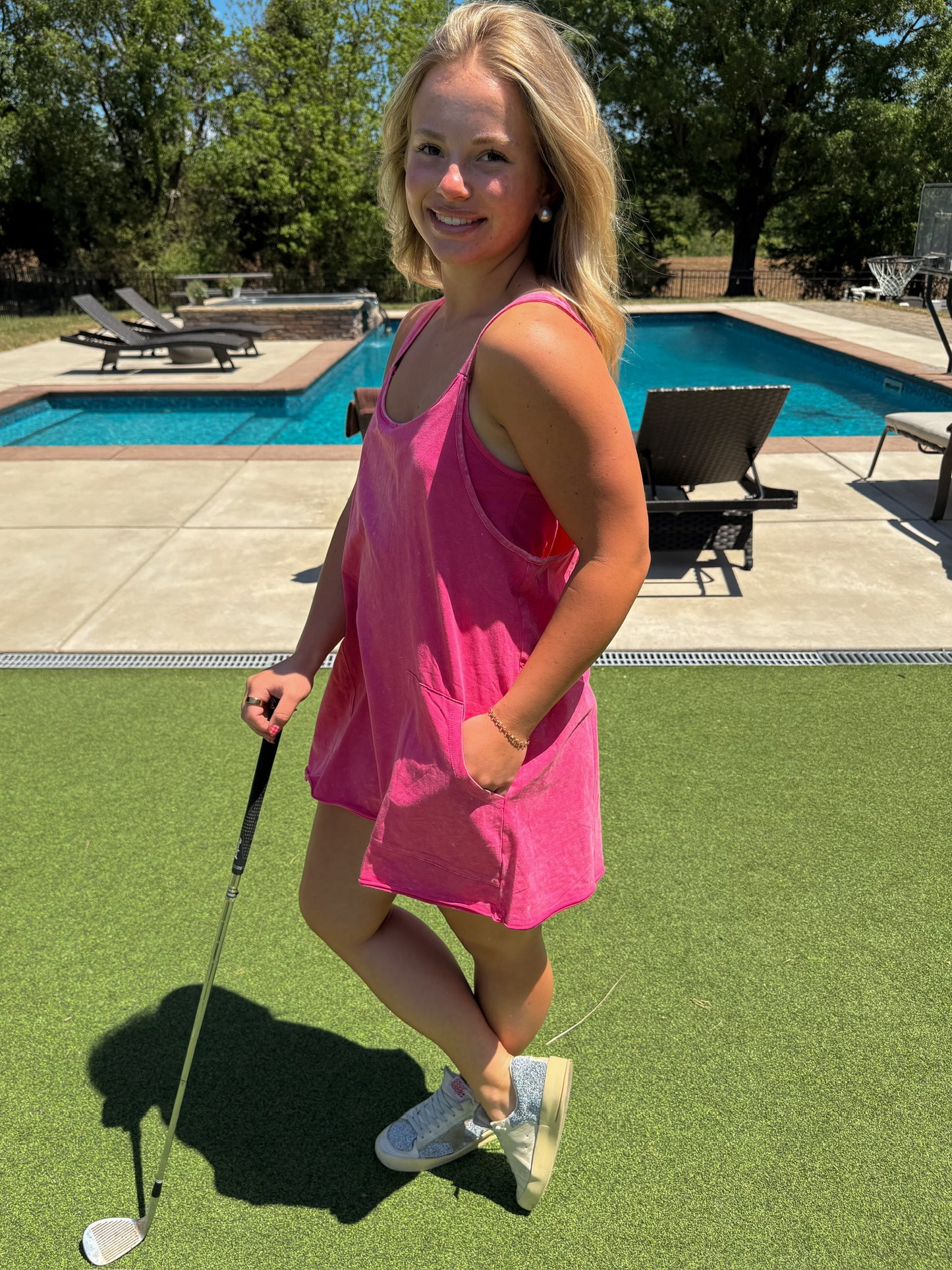 Summer Fun Mini Dress/W Shorts