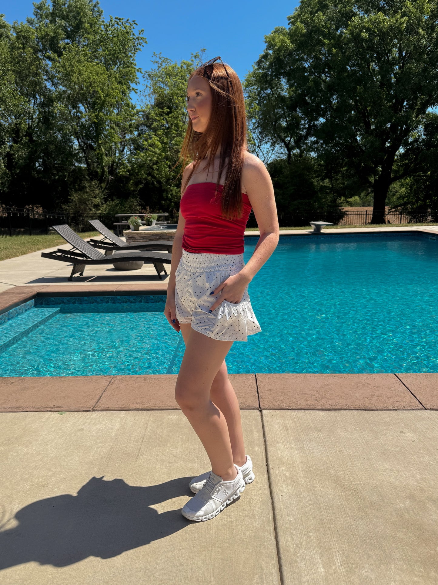 Play All Day Dot Shorts